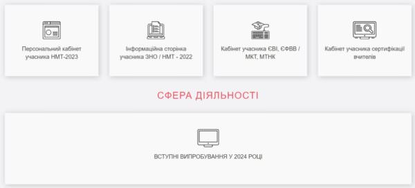 Особистий кабінет учасника НМТ 2024