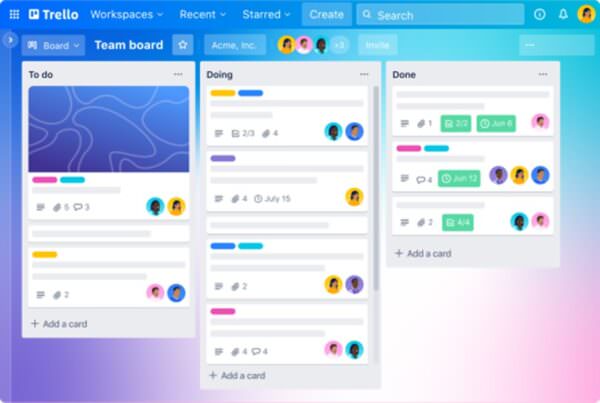 Trello для тайм-менеджменту