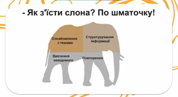 Їмо слона маленькими шматочками
