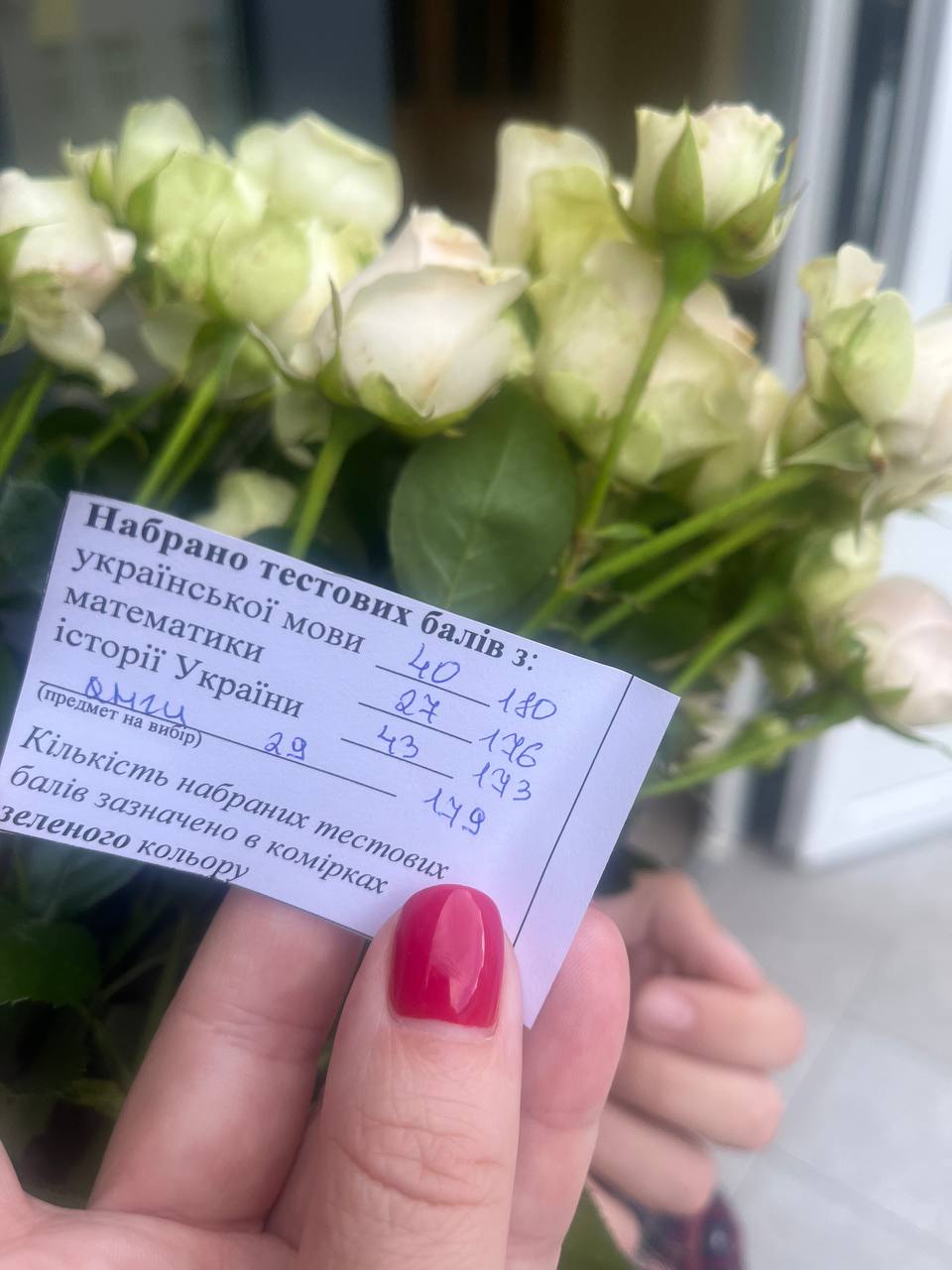 Результат учня НМТ
